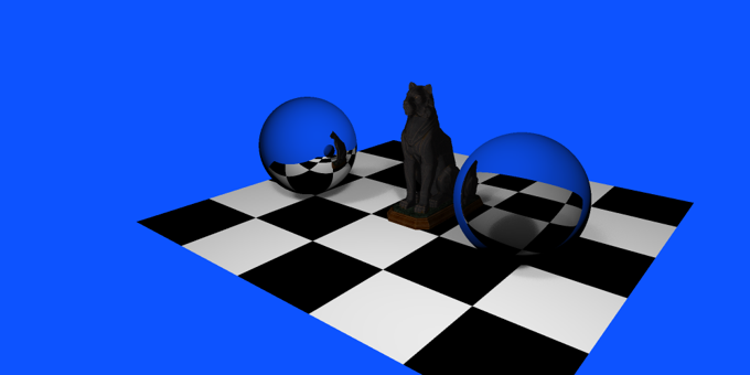 Demo: Tiger Statue (Soft Shadow)